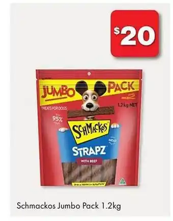 The Reject Shop Schmackos jumbo pack offer