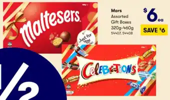 BIG W Mars Assorted Gift Boxes 320g-460g offer