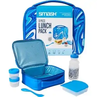 Smash 8-piece lunch bag set