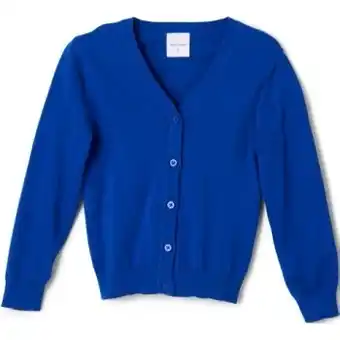 BIG W Brilliant basics kids school cardigan - royal blue offer