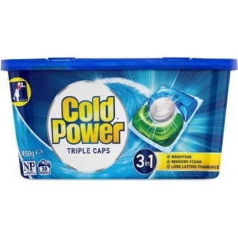 BIG W Cold power triple caps laundry detergent 30 pack offer