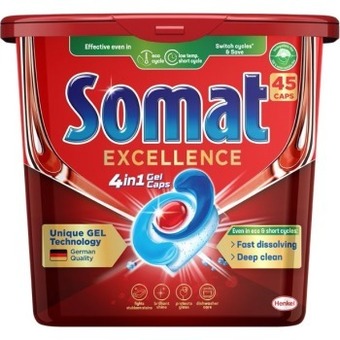 BIG W Somat 45-pack 4-in-1 machine dishwasher tablets offer
