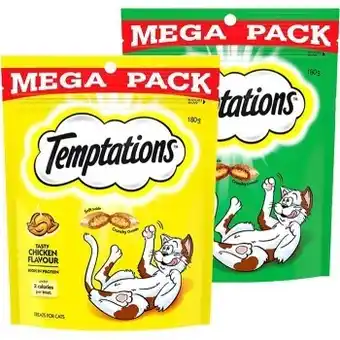 BIG W Temptations assorted treats 180g offer
