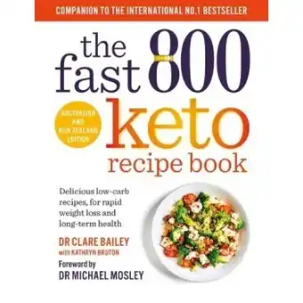 BIG W New the fast 800 keto recipe book offer