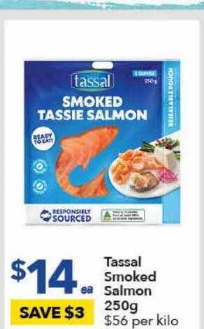 Tassal smoked salmon