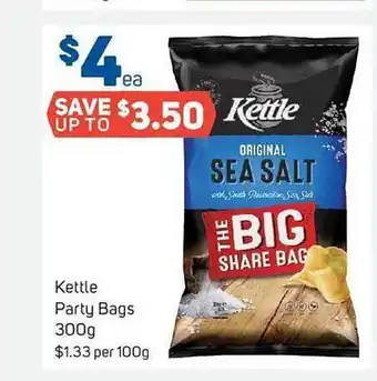 Foodland Kettle party bags offer