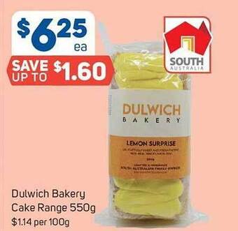 Foodland Dulwich bakery cake range offer