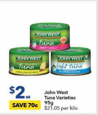 Ritchies John west tuna offer