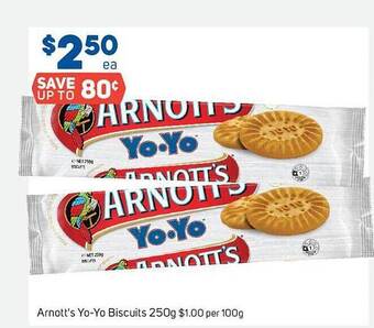 Foodland Arnott's yo-yo biscuits offer