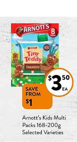 Foodworks Arnott's kids offer