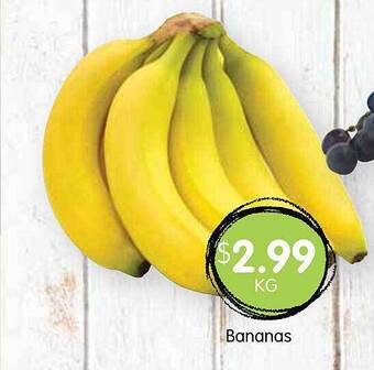 Spudshed Bananas offer