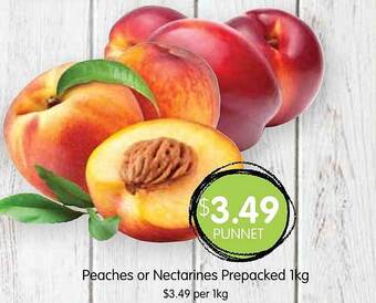 Peaches or nectarines