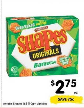 Spar Arnott's shapes offer