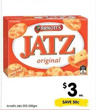 Spar Arnott's jatz offer