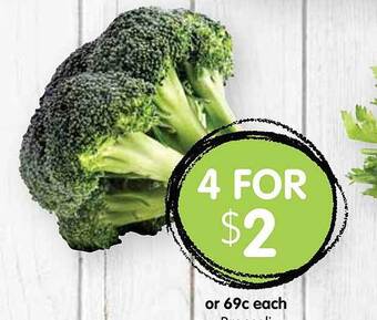 Spudshed Broccoli offer