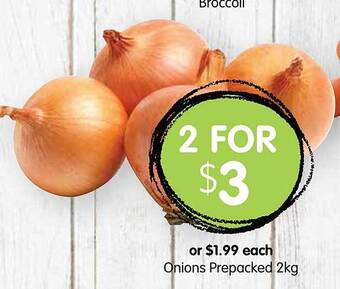 Spudshed Onions offer