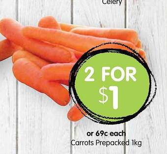 Spudshed Carrots offer