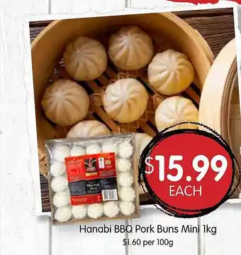 Spudshed Hanabi bbq pork buns mini offer