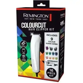 BIG W Remington colour cut hair clipper kit offer