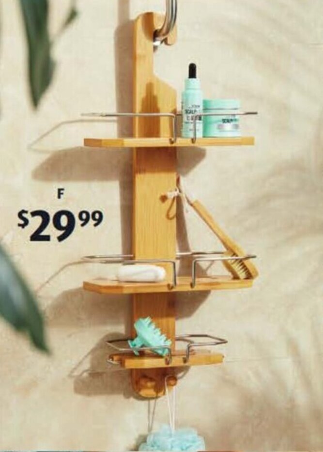 Bamboo Shower Caddy offer at ALDI
