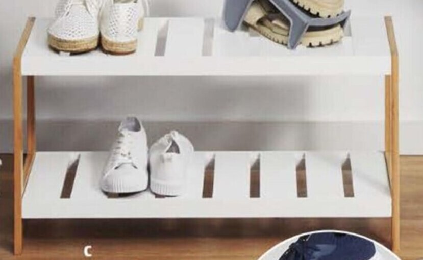 2Tier shoe Rack offer at ALDI
