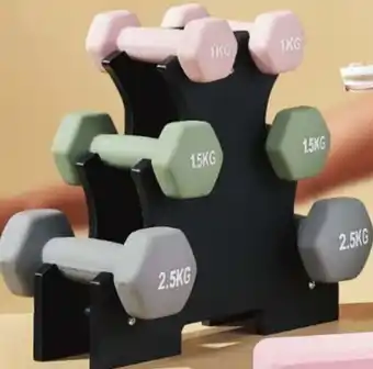 ALDI 3-Tier Dumbbell Sports Rack offer