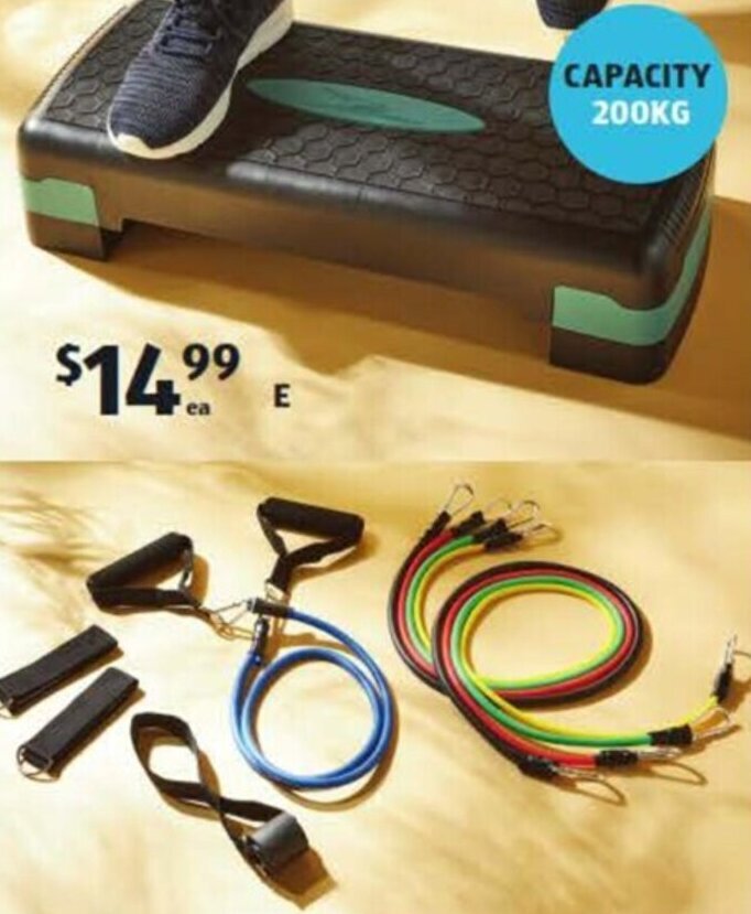 Aerobic Fitness Equipment offer at ALDI