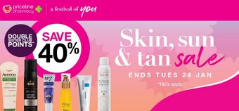 Priceline Skin, Sun & Tan Sale offer