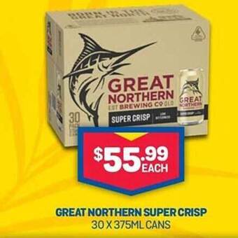 Bottlemart Great northern super crisp offer