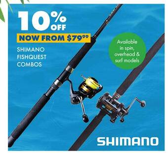 BCF Shimano fishquest combos offer