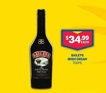 Bottlemart Baileys irish cream offer