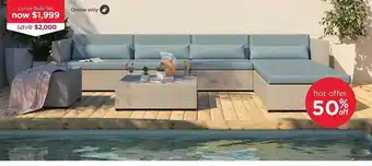 Early Settler Lucca sofa set offer