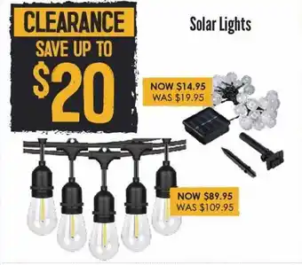 Solar lights