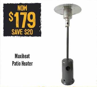 Maxiheat patio heater