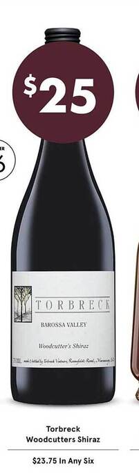 Torbreck woodcutters shiraz