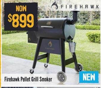 Firehawk pellet grill smoker