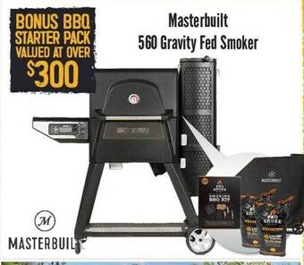 Masterbuilt 560 gravity fed smoker