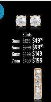 Shiels Studs offer