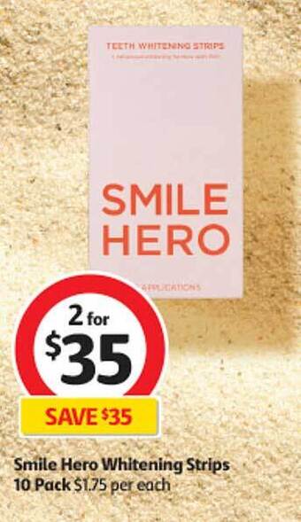 Smile hero whitening strips 10 pack