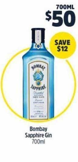 BWS Bombay sapphire gin offer