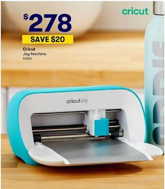 BIG W Cricut joy machine 111215 offer