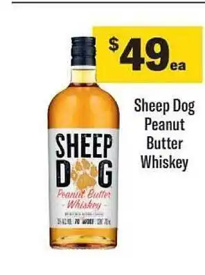 Sheep dog peanut butter whiskey