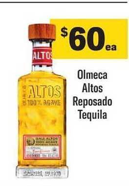 Liquorland Olmeca altos reposado tequila offer