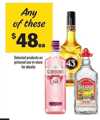 Selected products as pictured see in-store for details