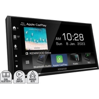 Autobarn Kenwood 6.8” 200w av carplay android auto receiver offer