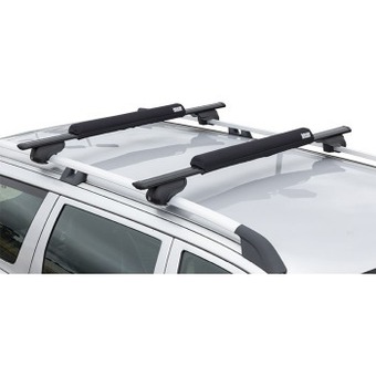 Autobarn Rough country premium rooftop aluminium cross bars black offer