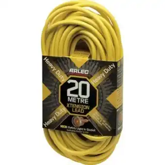 Autobarn Arlec 20m 10amp heavy duty extension lead offer
