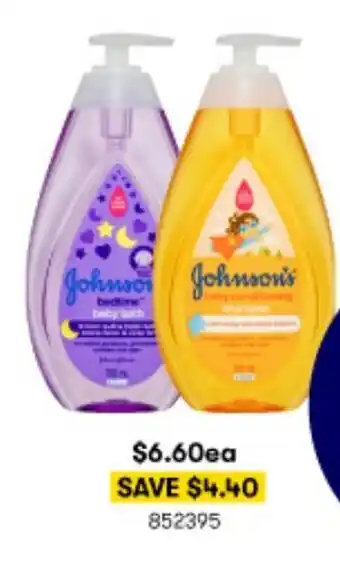 BIG W Johnson's Body Wash offer