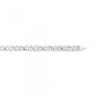 Angus & Coote 9ct white gold diamond infinity bracelet offer