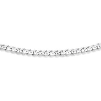 Angus & Coote Sterling silver gents 55cm curb chain offer